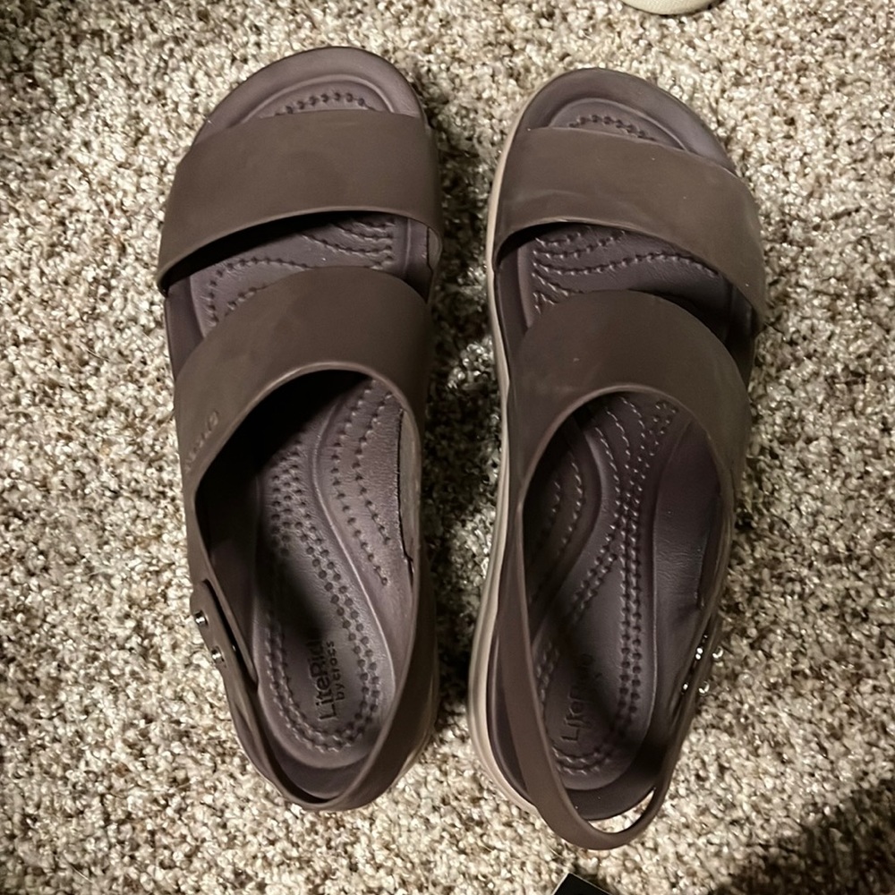 Brooklyn Croc Wedges
